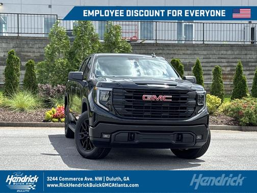 Onyx Black 2026 GMC Sierra 1500 Elevation