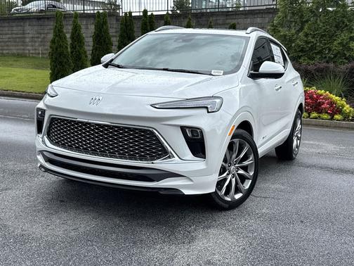 White Frost Tricoat 2026 Buick Encore GX Avenir