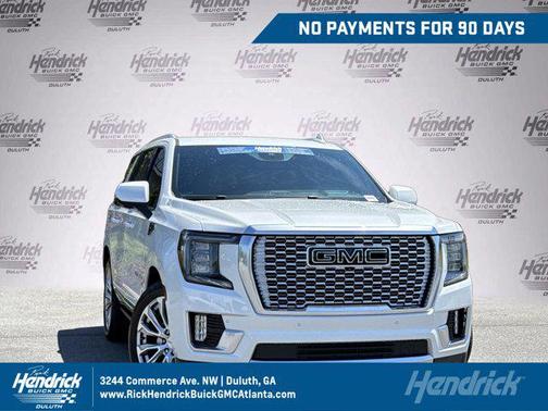 White Frost Tricoat 2023 GMC Yukon Denali