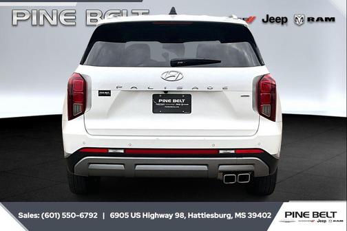 Hyper White 2025 Hyundai PALISADE SEL