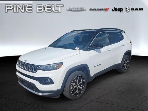 Bright White Clearcoat 2025 Jeep Compass Limited