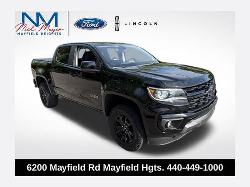 Black 2021 Chevrolet Colorado Z71
