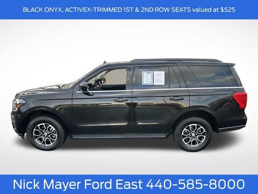 AGATE BLACK METALLIC 2024 Ford Expedition XLT