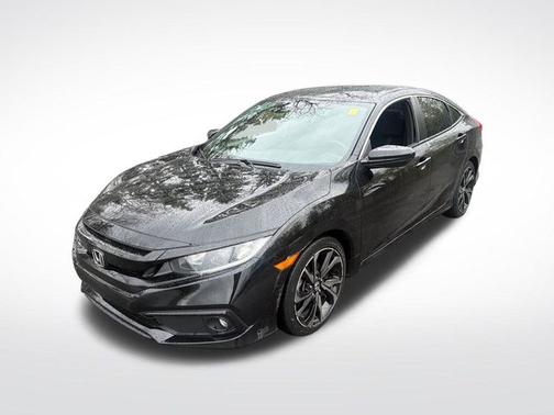 Crystal Black Pearl 2021 Honda Civic SPORT
