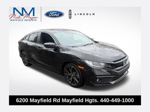 Crystal Black Pearl 2021 Honda Civic SPORT