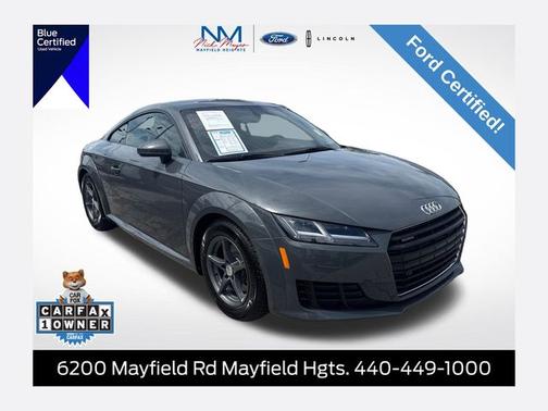 Nano Gray Metallic 2017 Audi TT 2.0T QUATTRO