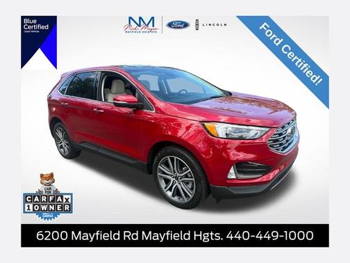RAPID RED TINTED CC 2024 Ford Edge TITANIUM