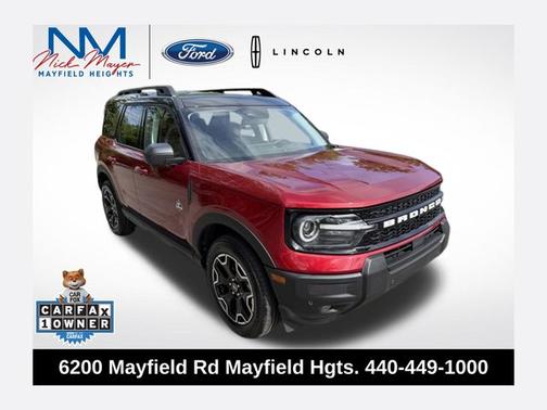 RUBY RED METALLIC TC 2025 Ford Bronco Sport OUTER BANKS