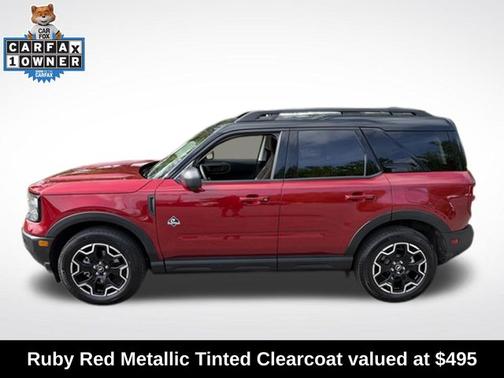 RUBY RED METALLIC TC 2025 Ford Bronco Sport OUTER BANKS