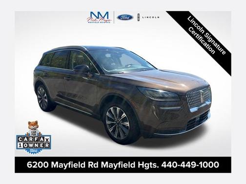 BRONZE SMOKE MET PC 2022 Lincoln Corsair RESERVE SUV