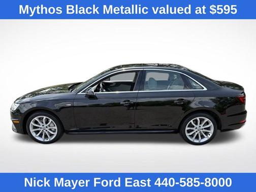 Mythos Black Metallic 2019 Audi A4 2.0T QUATTRO PREMIUM