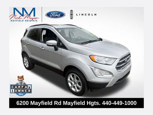 MOONDUST SILVER METALLIC 2022 Ford EcoSport SE