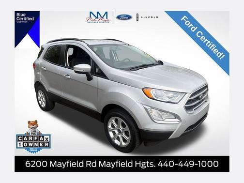 MOONDUST SILVER METALLIC 2022 Ford EcoSport SE