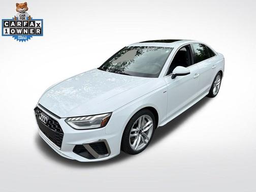 Glacier White Metallic 2023 Audi A4 45 S LINE QUATTRO PREMIUM