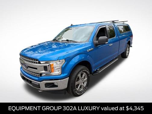 VELOCITY BLUE 2020 Ford F-150 XLT