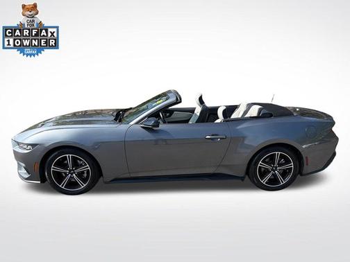 CARBONIZED GRAY METALLIC 2024 Ford Mustang ECOBOOST PREMIUM