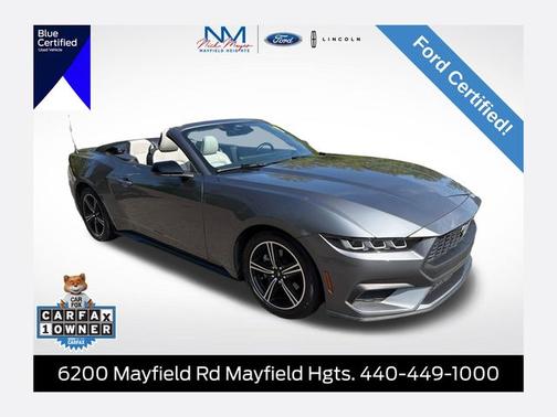 CARBONIZED GRAY METALLIC 2024 Ford Mustang ECOBOOST PREMIUM