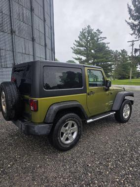 Green 2010 Jeep Wrangler Sport