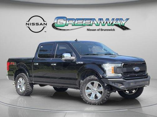 Shadow Black 2018 Ford F-150 Lariat
