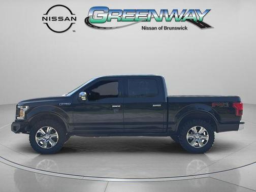 Shadow Black 2018 Ford F-150 Lariat