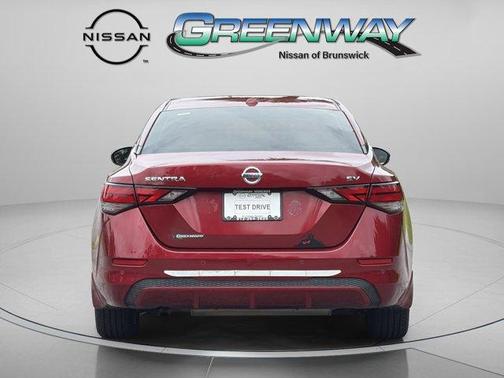 Scarlet Ember 2020 Nissan Sentra SV
