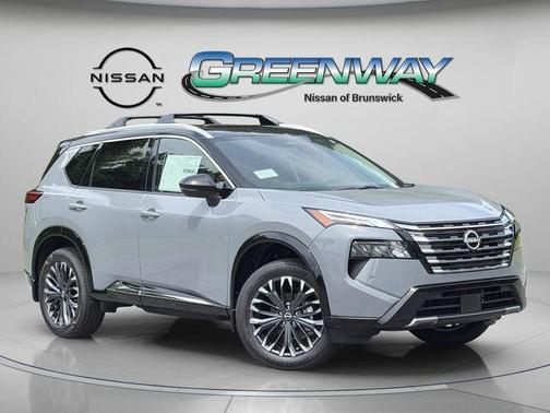 Boulder Gray Metallic 2026 Nissan Rogue Platinum