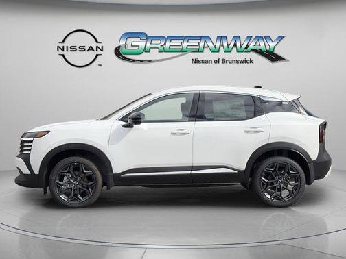 Aspen White Tri 2026 Nissan Kicks SR