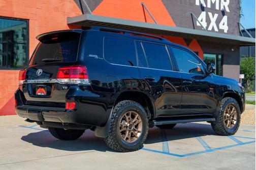 Midnight Black Metallic 2021 Toyota Land Cruiser Base