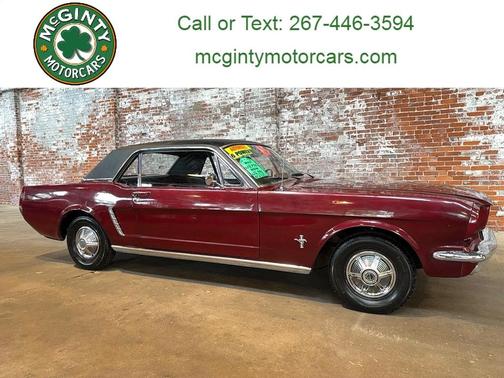 Burgandy 1965 Ford Mustang Base