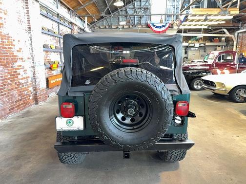 Green 1983 Jeep CJ-7