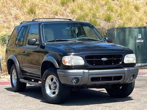 Black 1999 Ford Explorer Sport