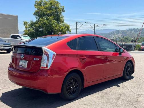Red 2013 Toyota Prius Two