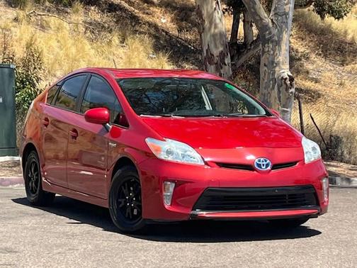 Red 2013 Toyota Prius Two