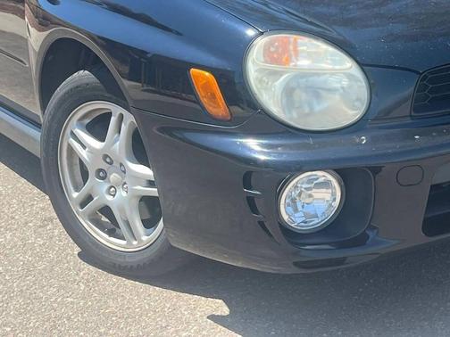 Midnight Black Pearl 2003 Subaru Impreza WRX