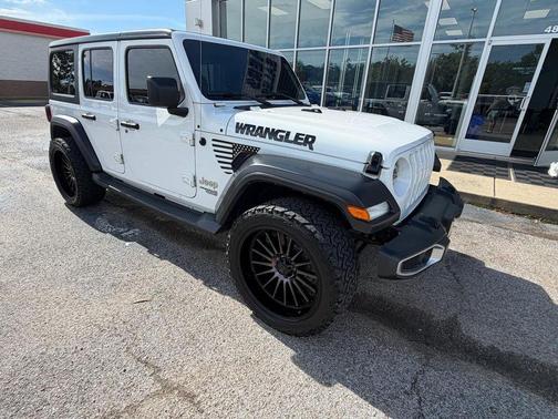 Bright White Clearcoat 2020 Jeep Wrangler Unlimited Sport
