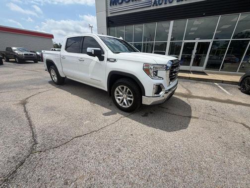 Summit White 2021 GMC Sierra 1500 SLT