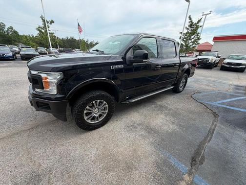 Shadow Black 2018 Ford F-150 Lariat