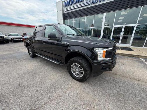 Shadow Black 2018 Ford F-150 Lariat