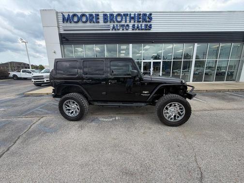 Black 2014 Jeep Wrangler Unlimited Sahara