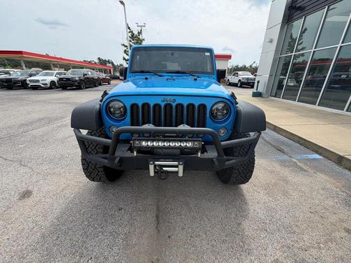 Hydro Blue Pearl Coat 2015 Jeep Wrangler Rubicon