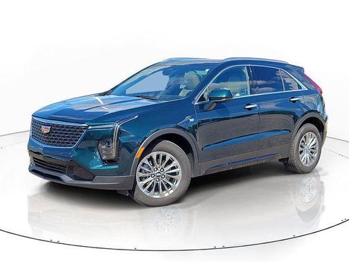 Emerald Lake Metallic 2024 Cadillac XT4 Premium Luxury