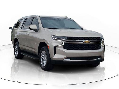 Empire Beige Metallic 2021 Chevrolet Tahoe LS
