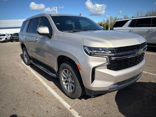 Empire Beige Metallic 2021 Chevrolet Tahoe LS