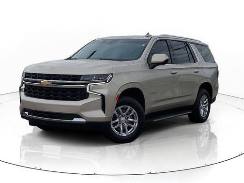 Empire Beige Metallic 2021 Chevrolet Tahoe LS