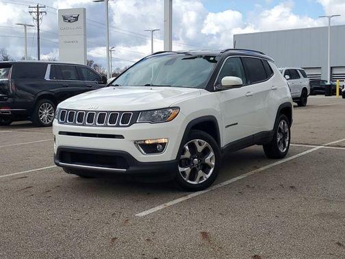 White Clearcoat 2019 Jeep Compass Limited