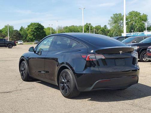 Solid Black 2024 Tesla Model Y Long Range Single Motor Rear-Wheel Drive