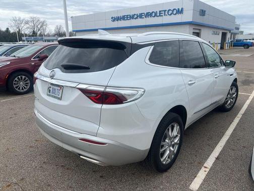 White Frost Tricoat 2023 Buick Enclave Essence AWD
