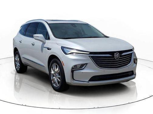 White Frost Tricoat 2023 Buick Enclave Essence AWD