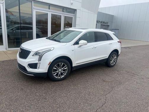 Crystal White Tricoat 2021 Cadillac XT5 Premium Luxury