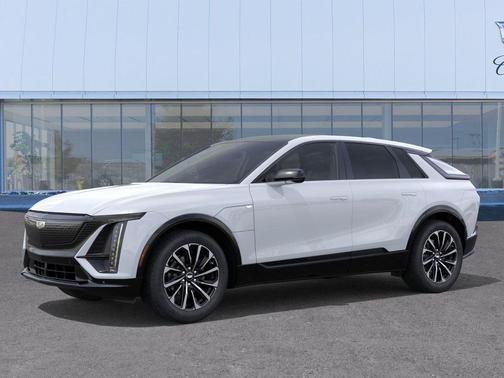 Vibrant White Tricoat 2026 Cadillac LYRIQ Sport